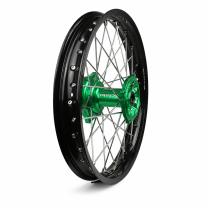 Roue arrière RWX moyeu vert - KAWASAKI 250 / 450 KX-F 2006-2025 - 19 Pouces