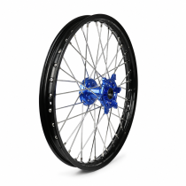 Roue avant RWX moyeu bleu - YAMAHA 250 / 450 YZ-F 2014-2026 - 21 Pouces