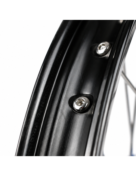 Roue avant RWX moyeu bleu - YAMAHA 85 YZ 2002-2027 - 19 Pouces