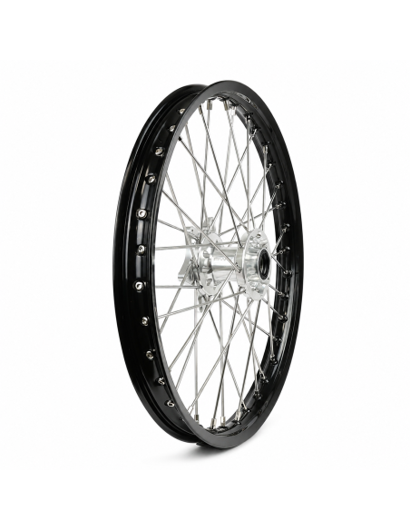 Roue avant RWX moyeu argent - KTM SX SX-F / HUSQVARNA TC FC 2015-2027 - 21 Pouces