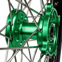 Roue avant RWX moyeu vert - KAWASAKI 250 KX-F 2006-2026 / 450 KX-F 2006-2018 - 21 Pouces 2