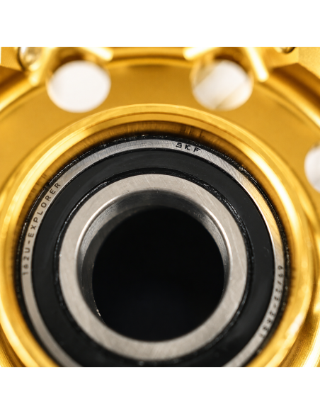 Roue arrière RWX moyeu or - SUZUKI 250 / 450 RM-Z 2007-2027 - 19 Pouces