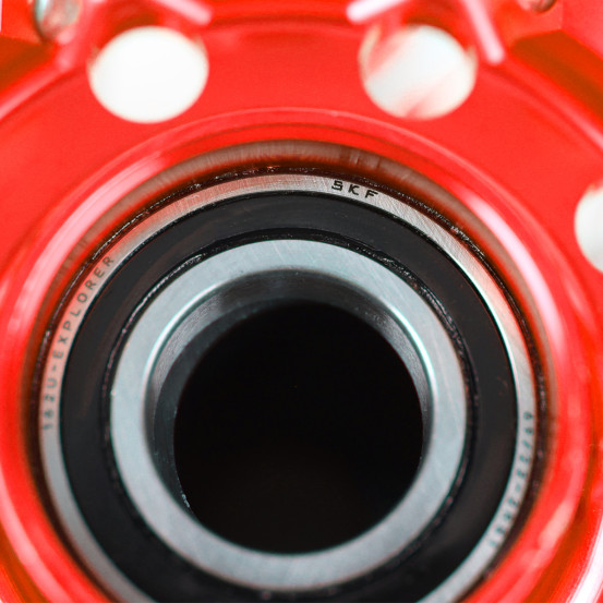 Roue avant RWX moyeu rouge - HONDA 250 450 CRF-R 2002-2027 / 125 250 CR 2002-2007 - 21 Pouces