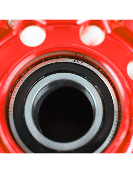 Roue avant RWX moyeu rouge - HONDA 250 450 CRF-R 2002-2027 / 125 250 CR 2002-2007 - 21 Pouces
