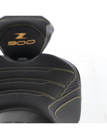 Selle confort BAGSTER SIT'N GO Noir - Or - KAWASAKI Z 900 2025-2026