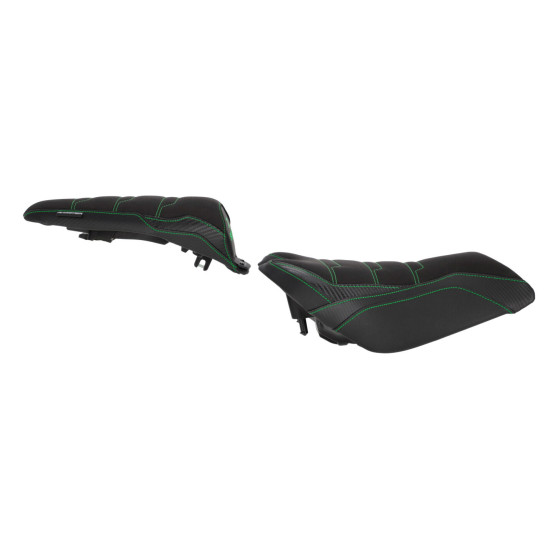 Selle confort BAGSTER SIT'N GO Noir - Vert - KAWASAKI Z 900 2025-2026