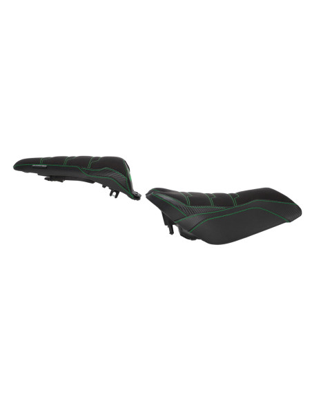 Selle confort BAGSTER SIT'N GO Noir - Vert - KAWASAKI Z 900 2025-2026