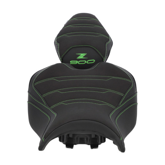 Selle confort BAGSTER SIT'N GO Noir - Vert - KAWASAKI Z 900 2025-2026