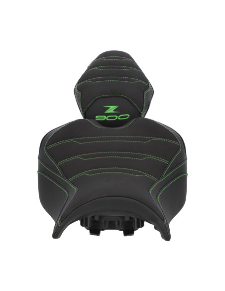 Selle confort BAGSTER SIT'N GO Noir - Vert - KAWASAKI Z 900 2025-2026