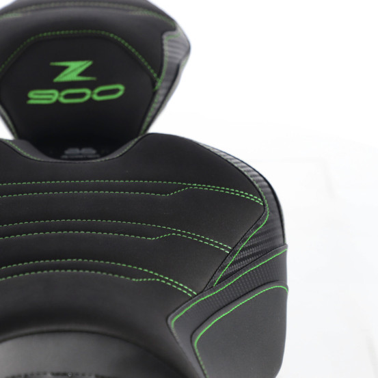 Selle confort BAGSTER SIT'N GO Noir - Vert - KAWASAKI Z 900 2025-2026