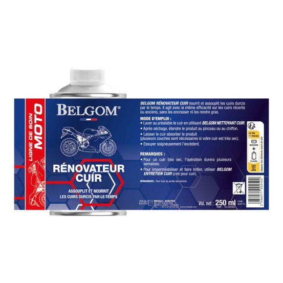 BELGOM Rénovateur Cuir 250 mL