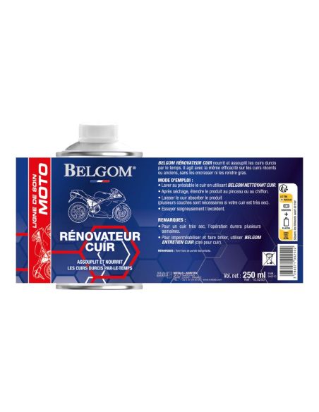 BELGOM Rénovateur Cuir 250 mL