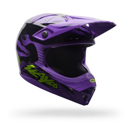 Casque cross enfant Bell MX-10 MIPS Amber- Noir Violet
