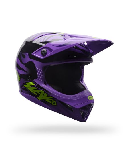 Casque cross enfant Bell MX-10 MIPS Amber- Noir Violet