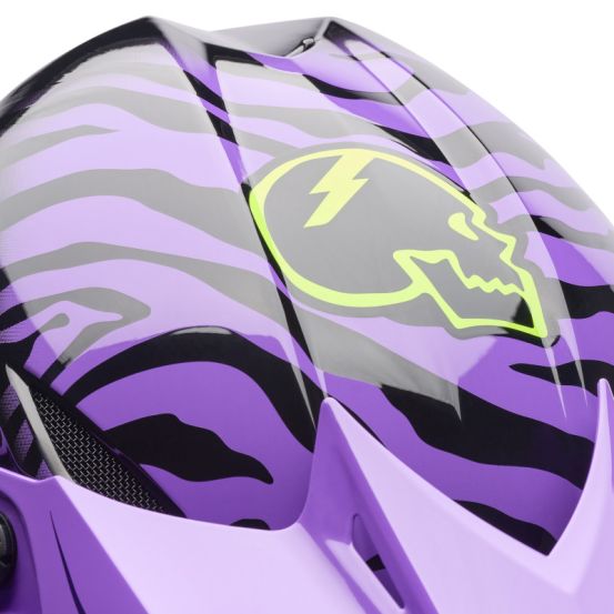Casque cross enfant Bell MX-10 MIPS Amber- Noir Violet