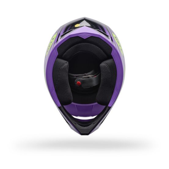 Casque cross enfant Bell MX-10 MIPS Amber- Noir Violet