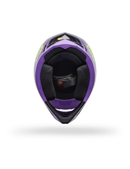 Casque cross enfant Bell MX-10 MIPS Amber- Noir Violet