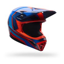 Casque cross enfant Bell MX-10 MIPS Speedway- Bleu