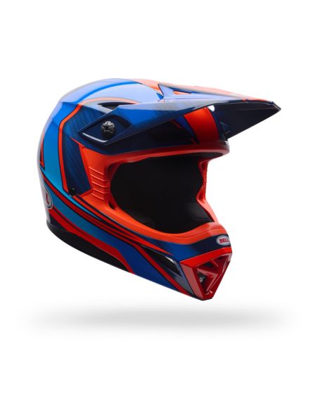 Casque cross enfant Bell MX-10 MIPS Speedway- Bleu