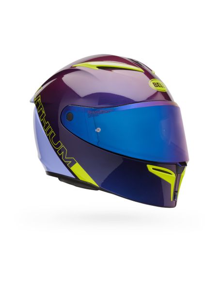 Casque intégral Bell Lithium MIPS Plus Delta- Noir Violet