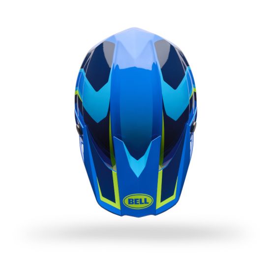 Casque cross Bell Moto-10 MIPS Pulse- Bleu