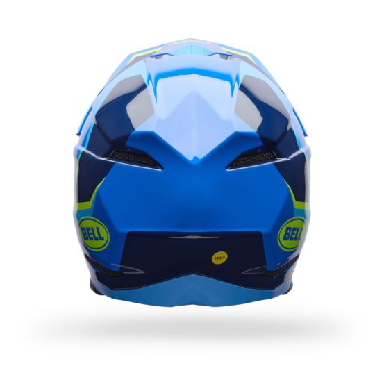 Casque cross Bell Moto-10 MIPS Pulse- Bleu