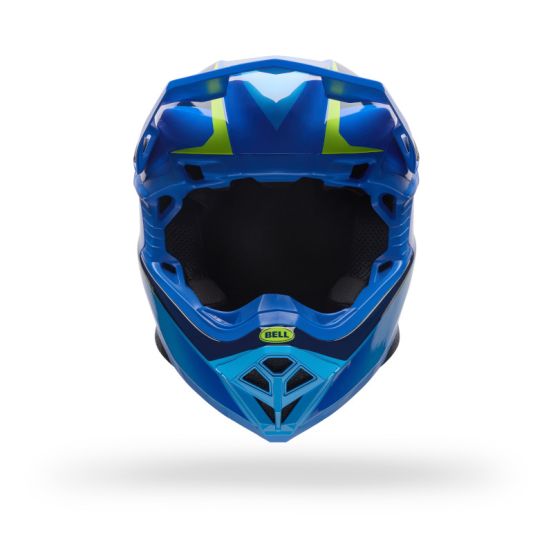 Casque cross Bell Moto-10 MIPS Pulse- Bleu