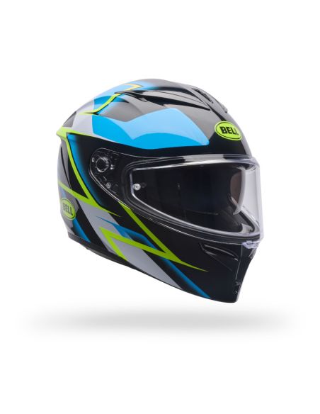 Casque intégral Bell Lithium MIPS Kinetic- Bleu