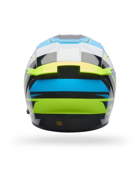 Casque intégral Bell Lithium MIPS Kinetic- Bleu