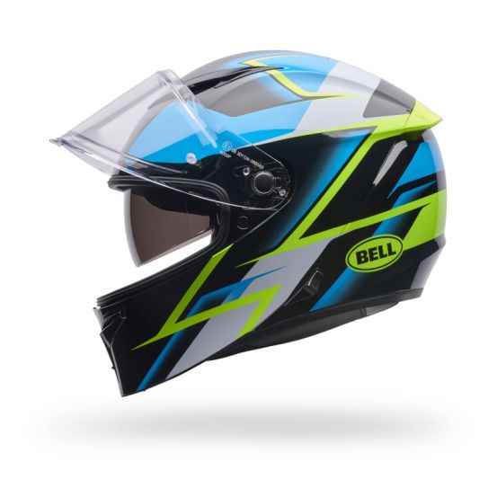 Casque intégral Bell Lithium MIPS Kinetic- Bleu