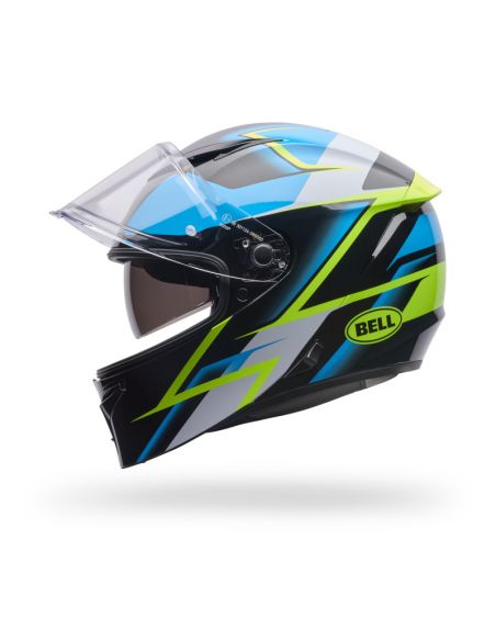 Casque intégral Bell Lithium MIPS Kinetic- Bleu