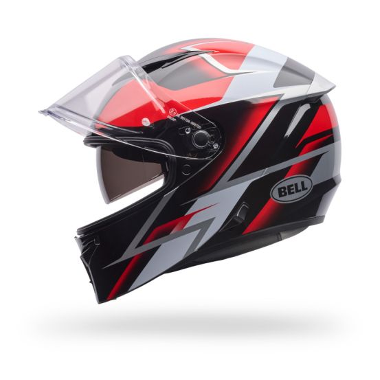 Casque intégral Bell Lithium MIPS Kinetic- Rouge