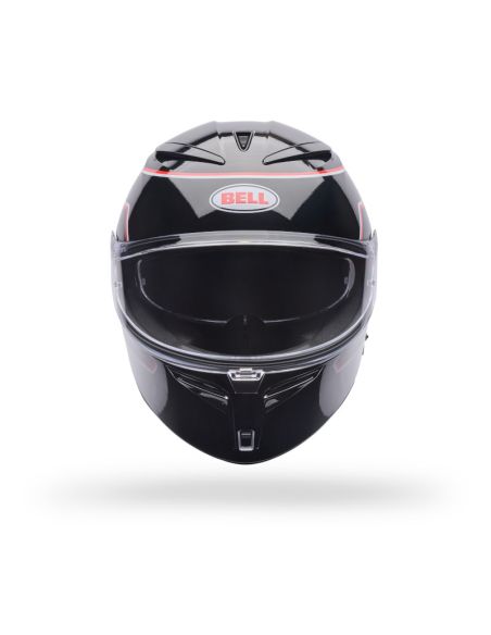 Casque intégral Bell Lithium MIPS Flux- Blanc Noir Rouge