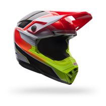 Casque cross Bell Moto-10 MIPS Surge- Rouge fluo