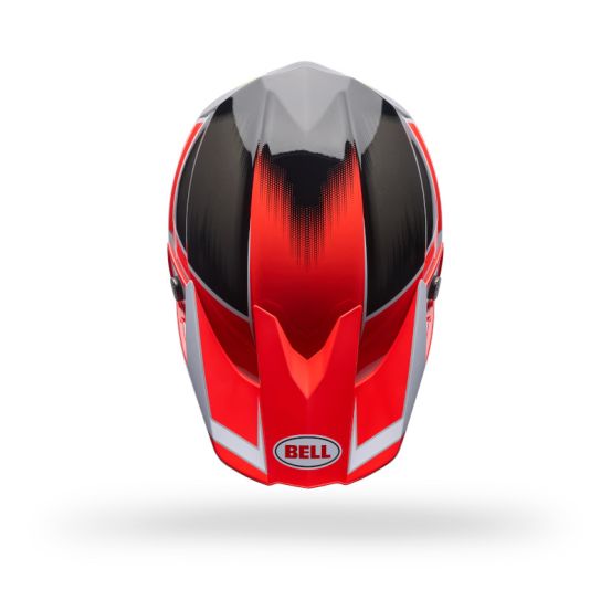 Casque cross Bell Moto-10 MIPS Surge- Rouge fluo