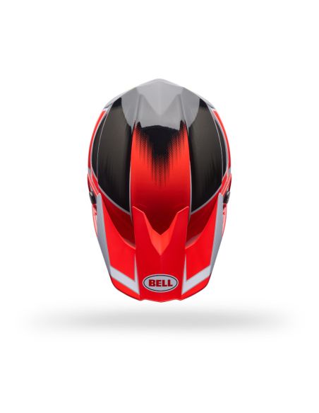 Casque cross Bell Moto-10 MIPS Surge- Rouge fluo