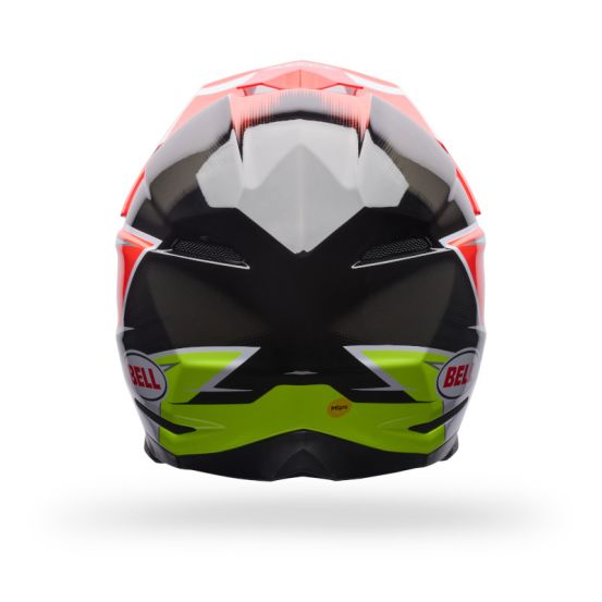 Casque cross Bell Moto-10 MIPS Surge- Rouge fluo