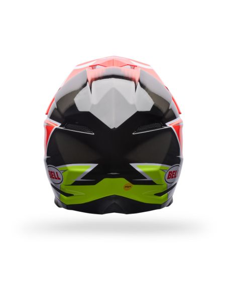 Casque cross Bell Moto-10 MIPS Surge- Rouge fluo