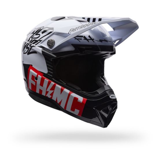 Casque cross Bell Moto-10 MIPS Fasthouse - Blanc Noir