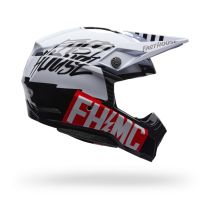 Casque cross Bell Moto-10 MIPS Fasthouse - Blanc Noir 2