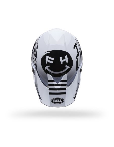 Casque cross Bell Moto-10 MIPS Fasthouse - Blanc Noir