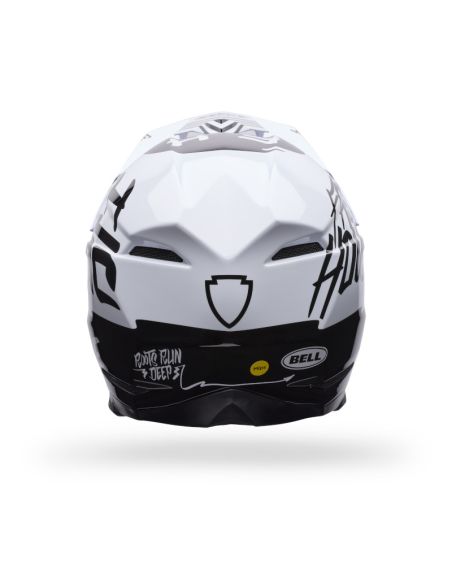 Casque cross Bell Moto-10 MIPS Fasthouse - Blanc Noir