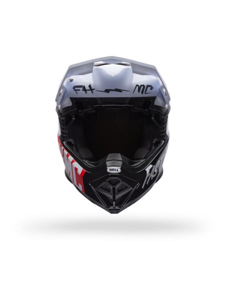 Casque cross Bell Moto-10 MIPS Fasthouse - Blanc Noir