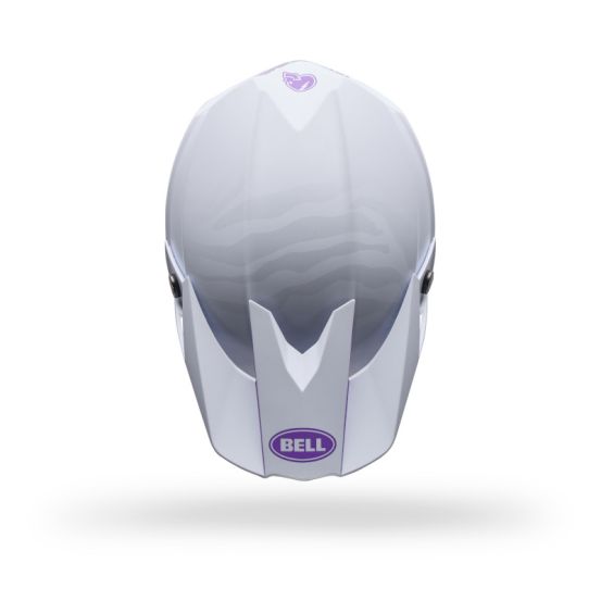 Casque cross Bell Moto-10 MIPS Purple Daze SE- Violet Blanc
