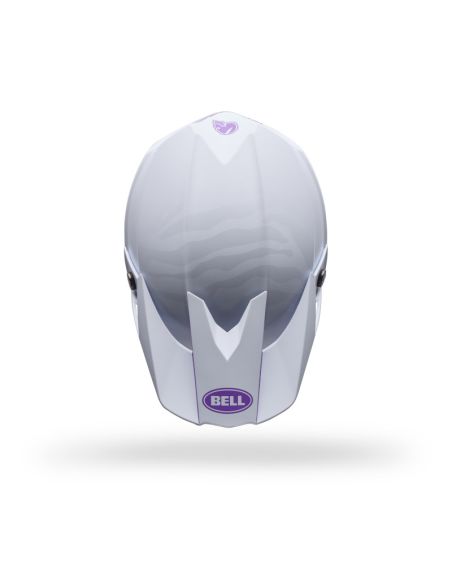 Casque cross Bell Moto-10 MIPS Purple Daze SE- Violet Blanc