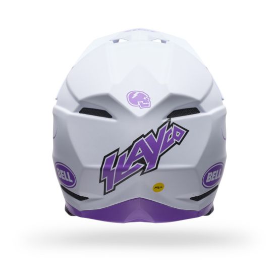 Casque cross Bell Moto-10 MIPS Purple Daze SE- Violet Blanc