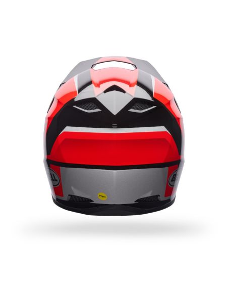 Casque cross Bell MX-10 MIPS Spiral- Noir Rouge