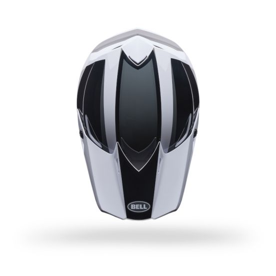 Casque cross Bell MX-10 MIPS Spiral- Noir Blanc