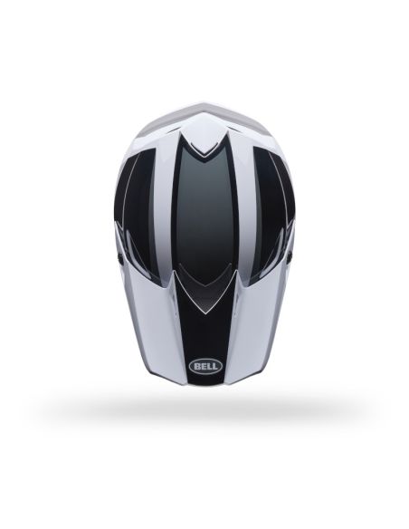 Casque cross Bell MX-10 MIPS Spiral- Noir Blanc
