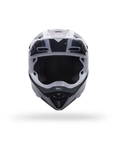 Casque cross Bell MX-10 MIPS Spiral- Noir Blanc
